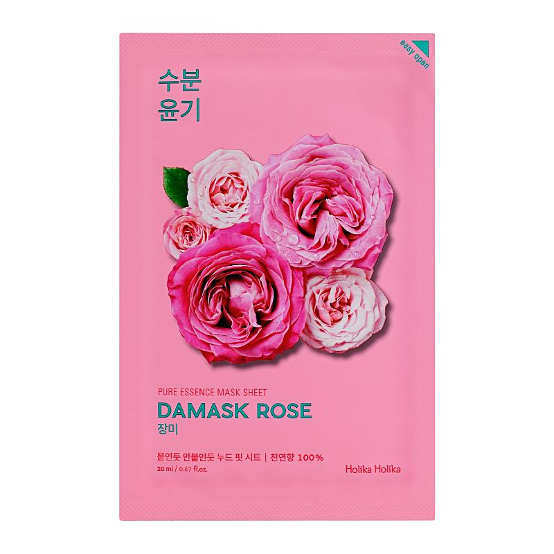 Holika Holika Pure Essence damask rose fátyolmaszk