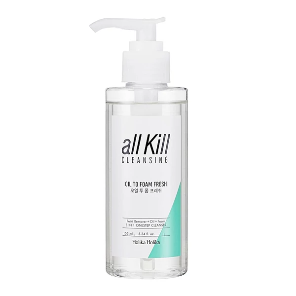 Holika Holika All Kill Cleansing Oil To Foam Fresh 2 in 1 arclemosó