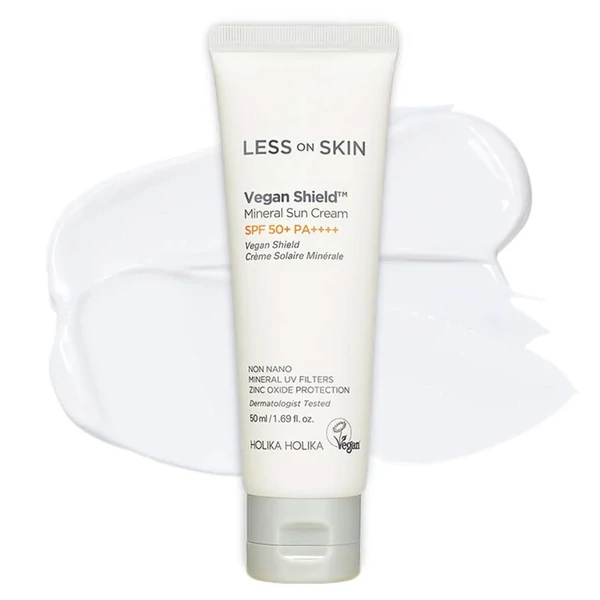 Holika Holika Less on Skin Vegan Shield Mineral Sun Cream SP50+